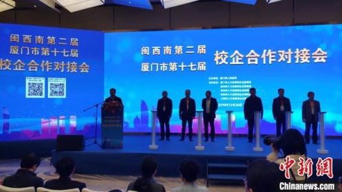 闽西南校企合作对接会在厦举办 五地市人力资源抱团发展